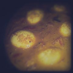 A picture of Eggs in Cocunut Gravy.