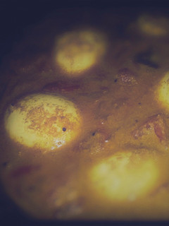 A picture of Eggs in Cocunut Gravy.