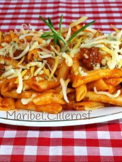Una foto de Macarrones sabrosos