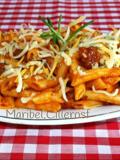 Una foto de Macarrones sabrosos