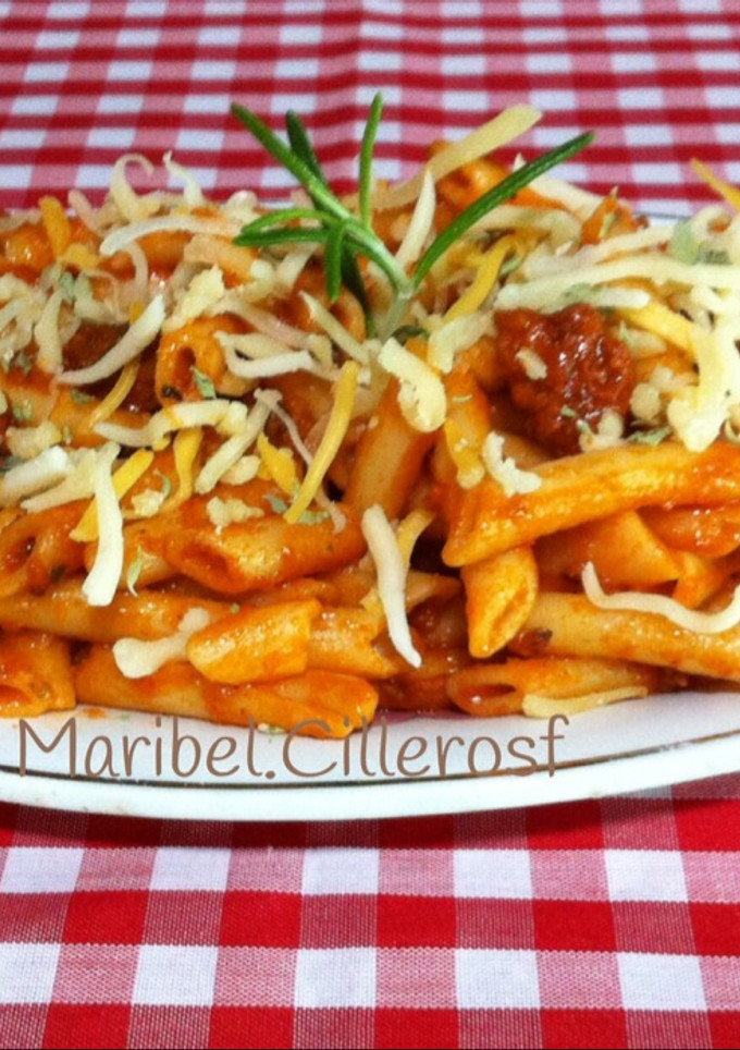 Una foto de Macarrones sabrosos