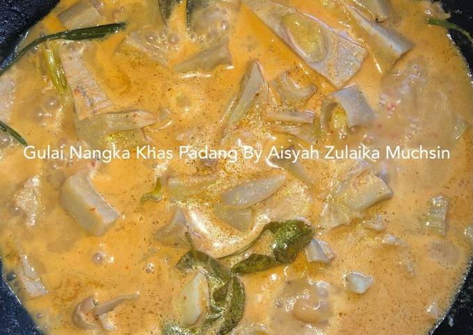 Resep Gulai Nangka Khas Padang Oleh Aisyah Zulaika Muchsin Cookpad