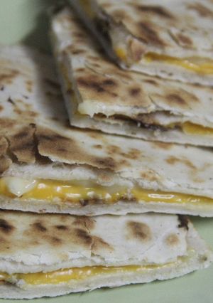 Una foto de Quesadillas de queso