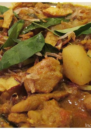 A picture of Easy Chicken Curry (Kerala Style).