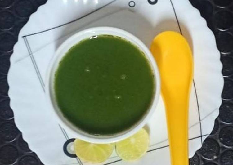 Easiest Way to Prepare Any-night-of-the-week Spinach soup🥣