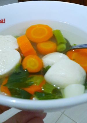 Foto resep Sup Baso Ikan
