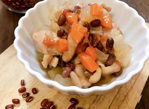 Foto resep Tumis Ayam Kacang Merah (Azuki)