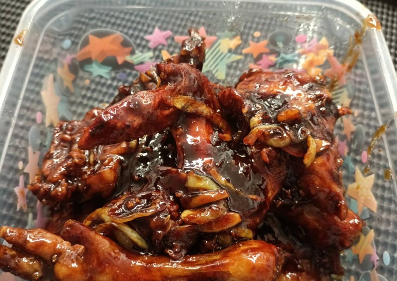 Ayam kecap mentega