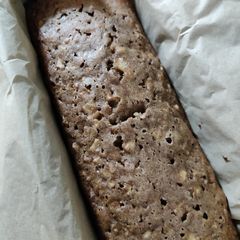 Apple cake (with buckwheat flour) A picture of Apple cake (with buckwheat flour).