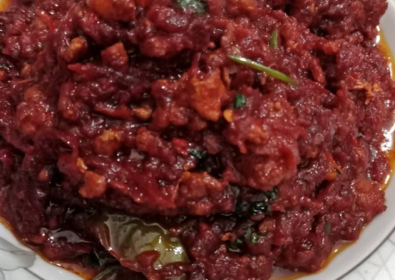 (Beetroot) Chuqandar qeemaÂ