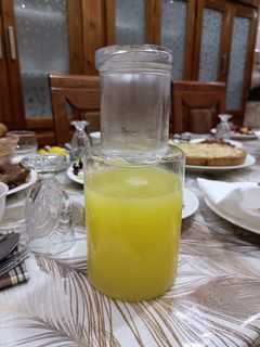 صورة لوصفة عصير البرتقال والليمون