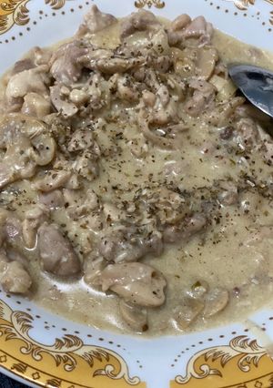 Foto resep Creamy chicken mushroom