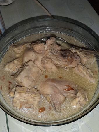 Cara Buat Opor ayam Tanpa Santan untuk diet Enak
