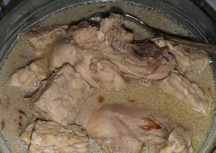 Resep Opor ayam Tanpa Santan untuk diet yang Lezat