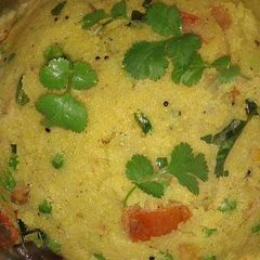A picture of Sooji Upma.