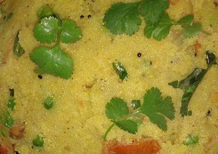 Easiest Way to Make Super Quick Homemade Sooji Upma