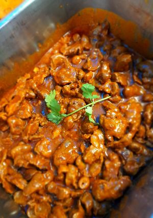 A picture of Peri peri Giblets.