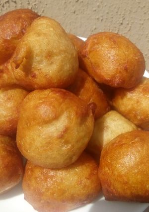 A picture of Savory puff puff.