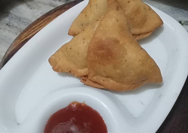 Easiest Way to Prepare Homemade Aloo Samosa