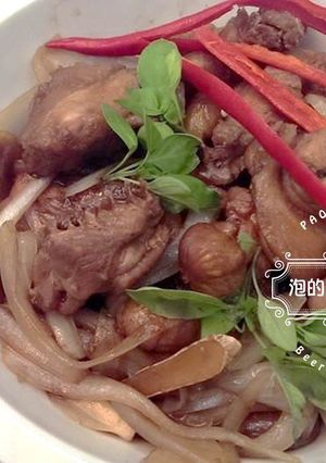 栗子燉雞 的食譜成品照片