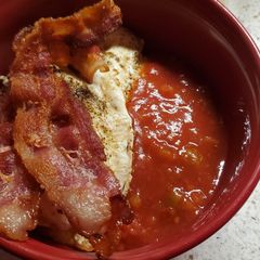 A picture of Cheddar Grits Breakfast Bowl.