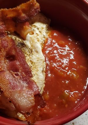 A picture of Cheddar Grits Breakfast Bowl.