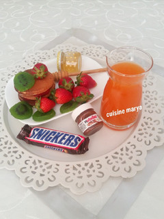 صورة لوصفة ميني بان كايك 🥞🍫🍯