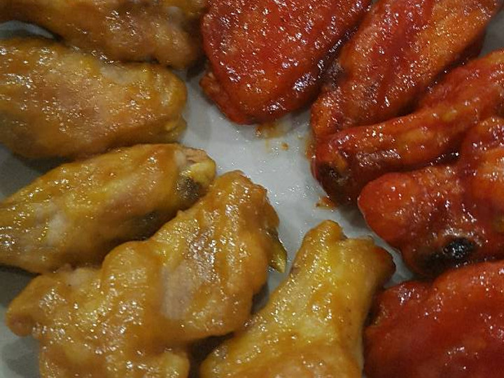 Bagaimana Membuat Korean Fried Chicken wing, Enak