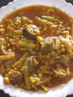 عکسی از دستور خورشت قیمه کنگر