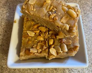 Ultimate Serving Recipe Peanut butter bars Delicious Steady