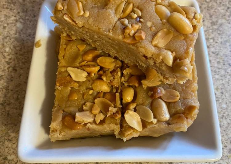 Recipe of Speedy Peanut butter bars