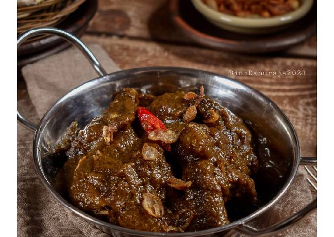 Semur Daging Nyemek