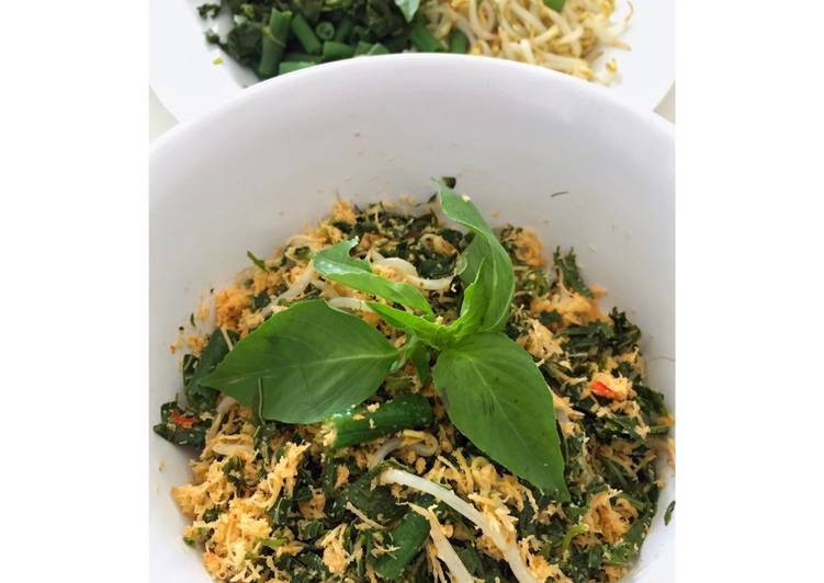 Resep Urap sangrai | Cara Membuat Urap sangrai Yang Bikin Ngiler