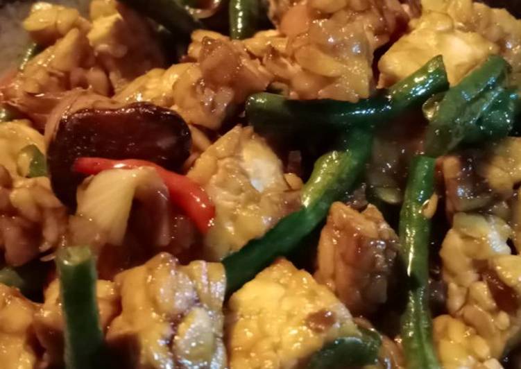 Oseng Tempe Kacang Panjang