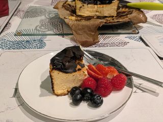 Flourless Basque Style Cheesecake