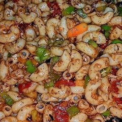 A picture of Masala macaroni.