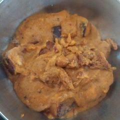 Tadka e Shahi fried panner A picture of Tadka e Shahi fried panner.