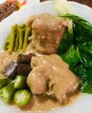 Pork in Peanut Sauce | Filipino Kare Kare hack | using Reese’s PB