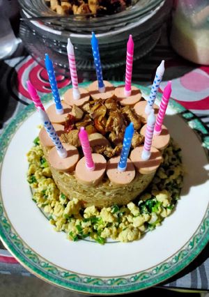 Foto resep Kue ultah indomie