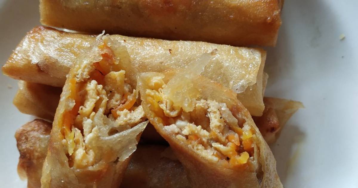 Resep Lumpia Ayam Sayur Oleh Bunda Giesca Afiza Cookpad