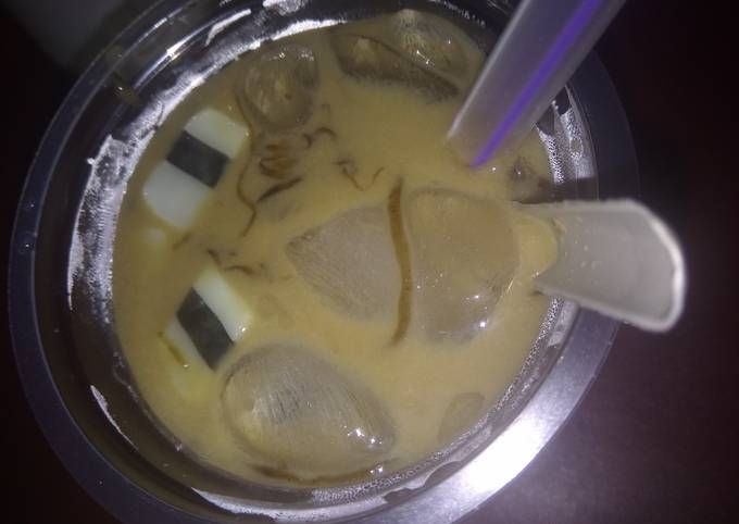 Resep Cappucino cincau jelly yang Lezat Sekali