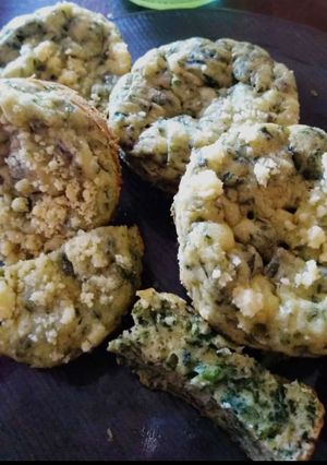 Una foto de Muffins de espinaca sin tacc