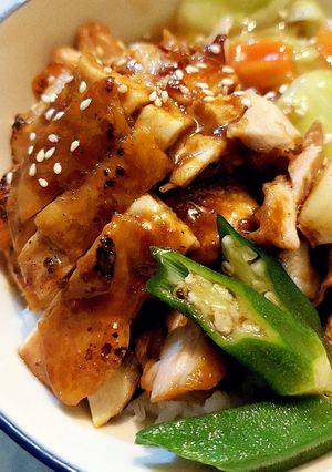 รูปของ ไก่เทอริยากิ (แบบอบในกะทะ)