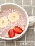 Smoothies Strawberry Banana with Oat