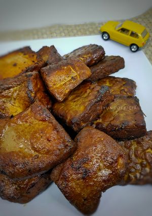 Foto resep Tahu Tempe bacem goreng