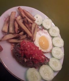 bít tết thăn bò