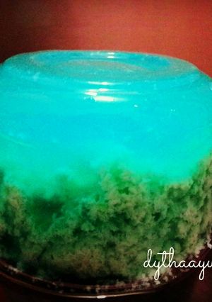 Foto resep Puding Lumut Bawah Laut