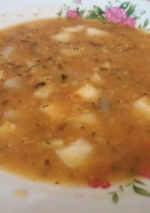 عکسی از دستور سوپ شلغم