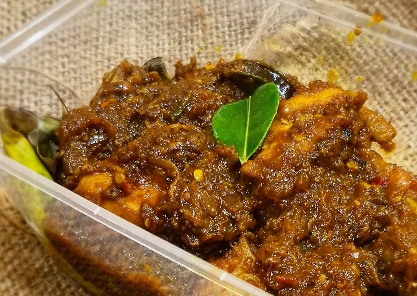Semur Ayam Kecap