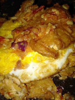 Foto resep Tempe telur penyet